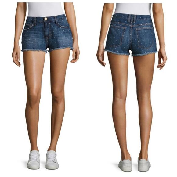 Current/Elliot The Boyfriend Star Print Shorts - Picture 1 of 8